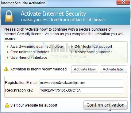 Avast internet security activation code free